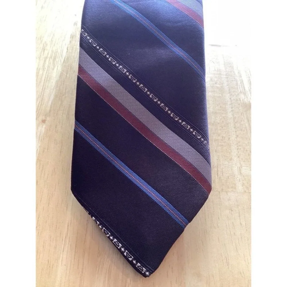 Ketch brown striped 3 inch mens‎ Designer Necktie Tie
